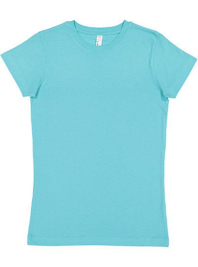 Women's Fitted Fine Jersey Tee  LAT  3616