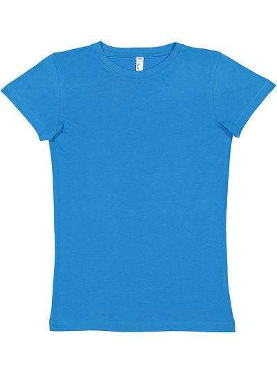 Women's Fitted Fine Jersey Tee  LAT  3616