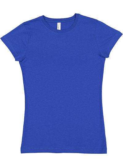 Women's Fitted Fine Jersey Tee  LAT  3616