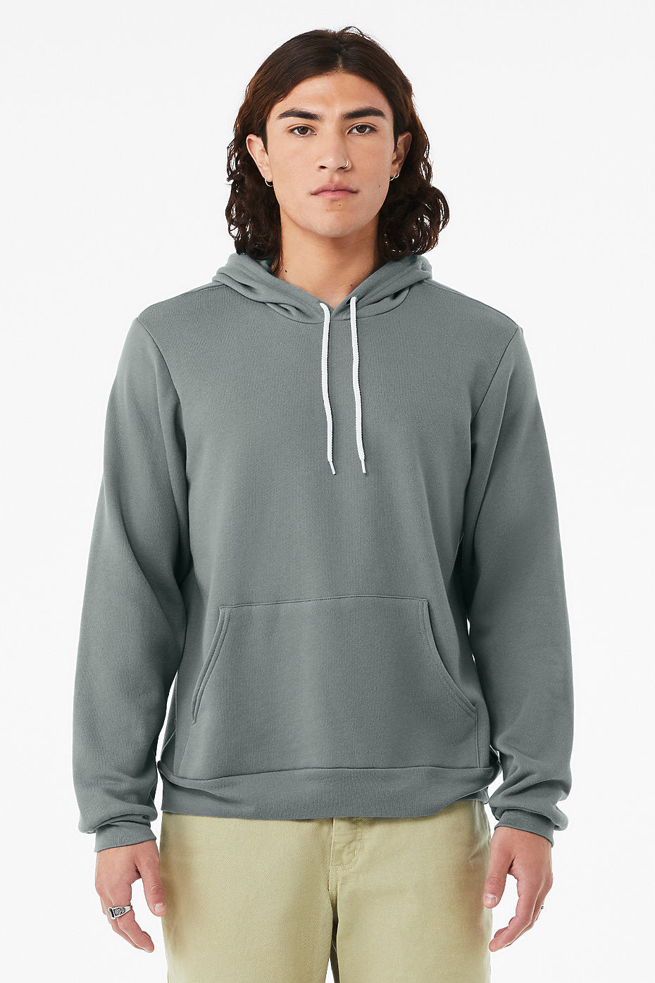 Unisex Sponge Fleece Pullover Hoodie Bella+Canvas 3719 MEDIUM