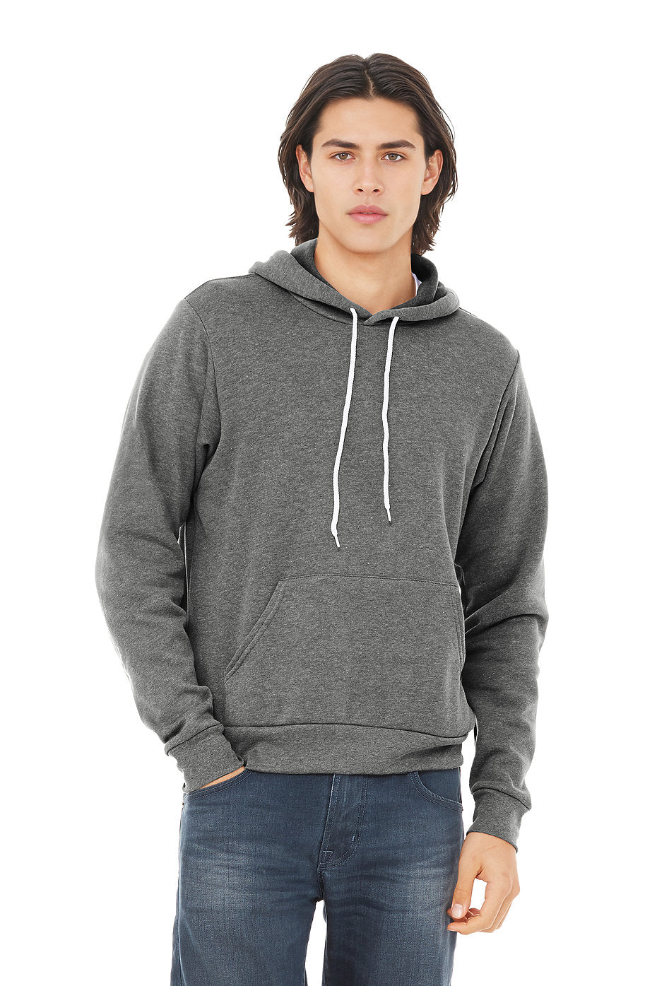 Unisex Sponge Fleece Pullover Hoodie Bella+Canvas 3719 MEDIUM