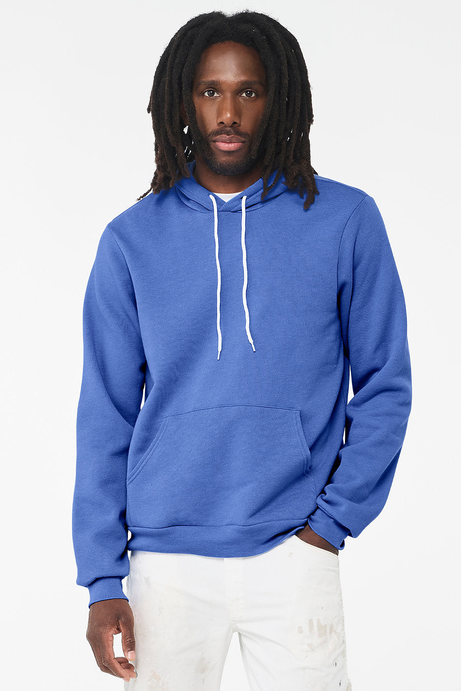 Unisex Sponge Fleece Pullover Hoodie Bella+Canvas 3719 MEDIUM