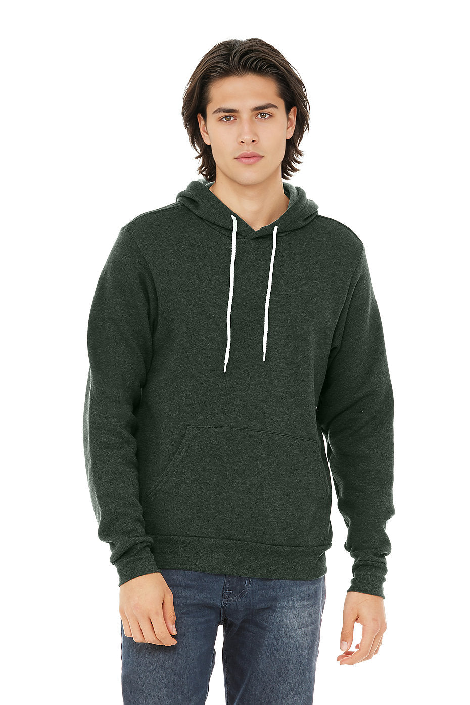 Unisex Sponge Fleece Pullover Hoodie Bella+Canvas 3719 MEDIUM