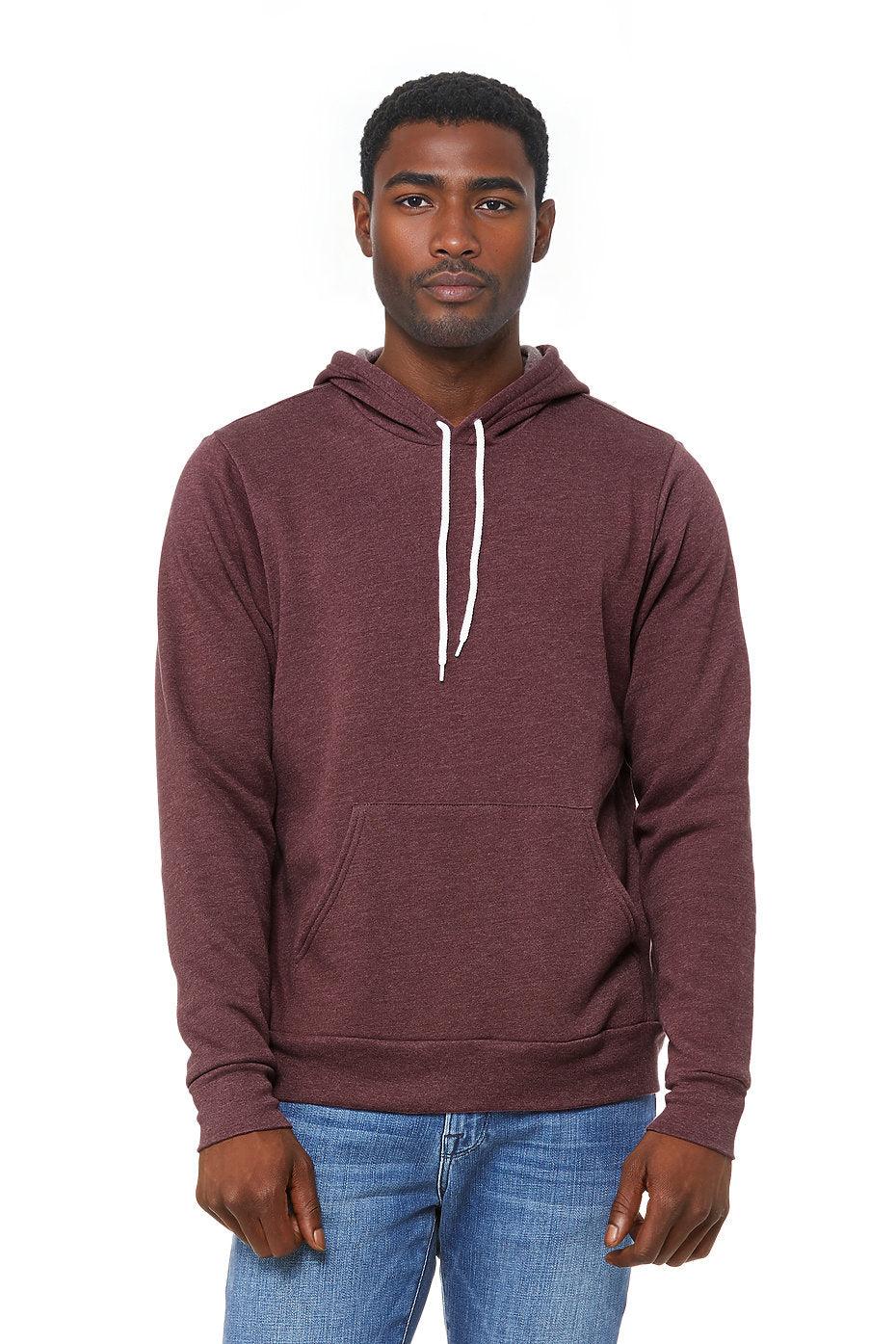 Unisex Sponge Fleece Pullover Hoodie Bella+Canvas 3719 MEDIUM