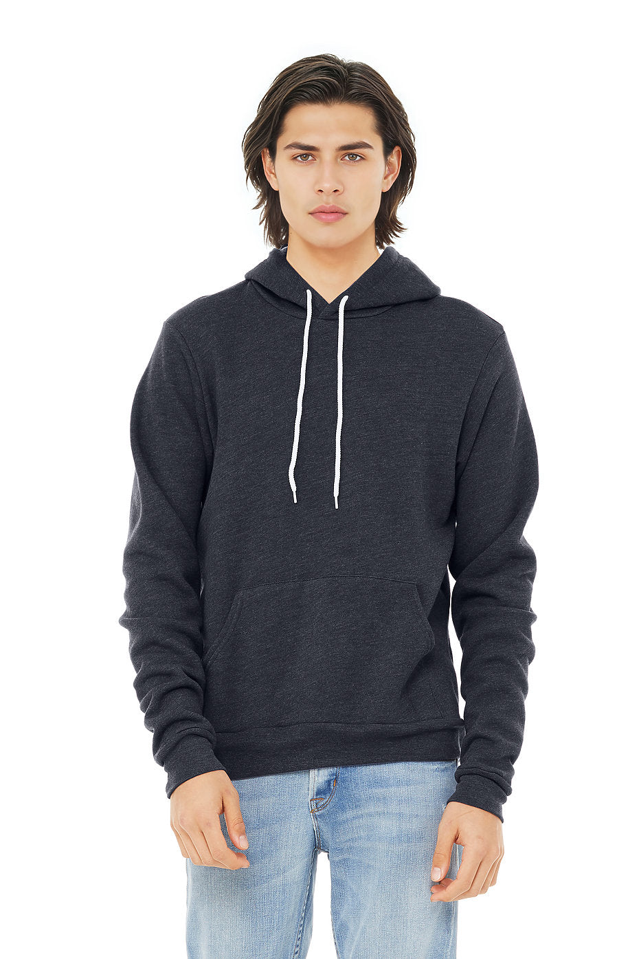 Unisex Sponge Fleece Pullover Hoodie Bella+Canvas 3719 MEDIUM