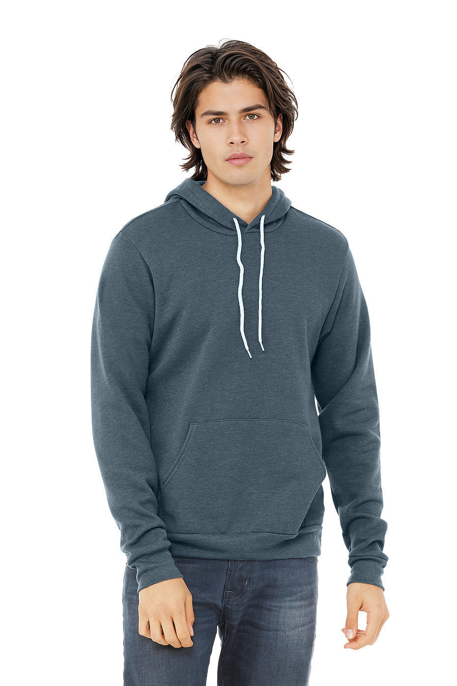 Unisex Sponge Fleece Pullover Hoodie Bella+Canvas 3719 MEDIUM