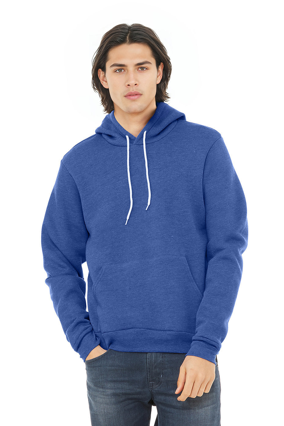Unisex Sponge Fleece Pullover Hoodie Bella+Canvas 3719 MEDIUM