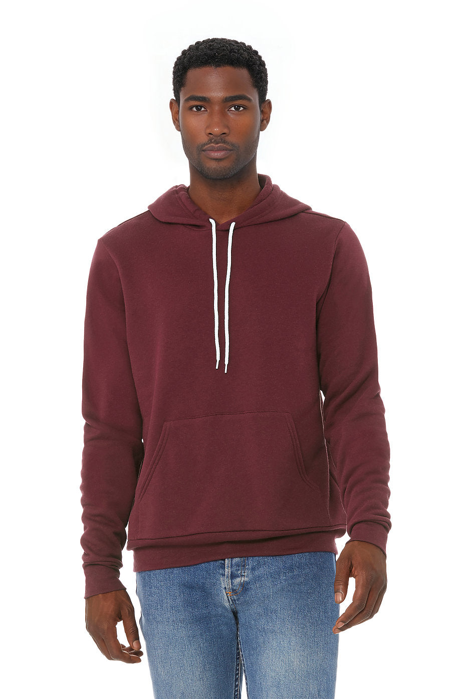 Unisex Sponge Fleece Pullover Hoodie Bella+Canvas 3719 MEDIUM