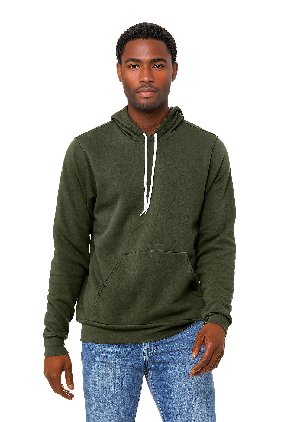 Unisex Sponge Fleece Pullover Hoodie Bella+Canvas 3719 MEDIUM