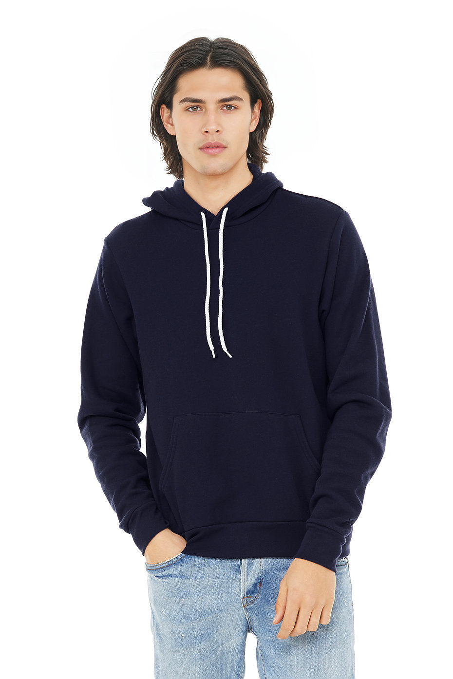 Unisex Sponge Fleece Pullover Hoodie Bella+Canvas 3719 MEDIUM