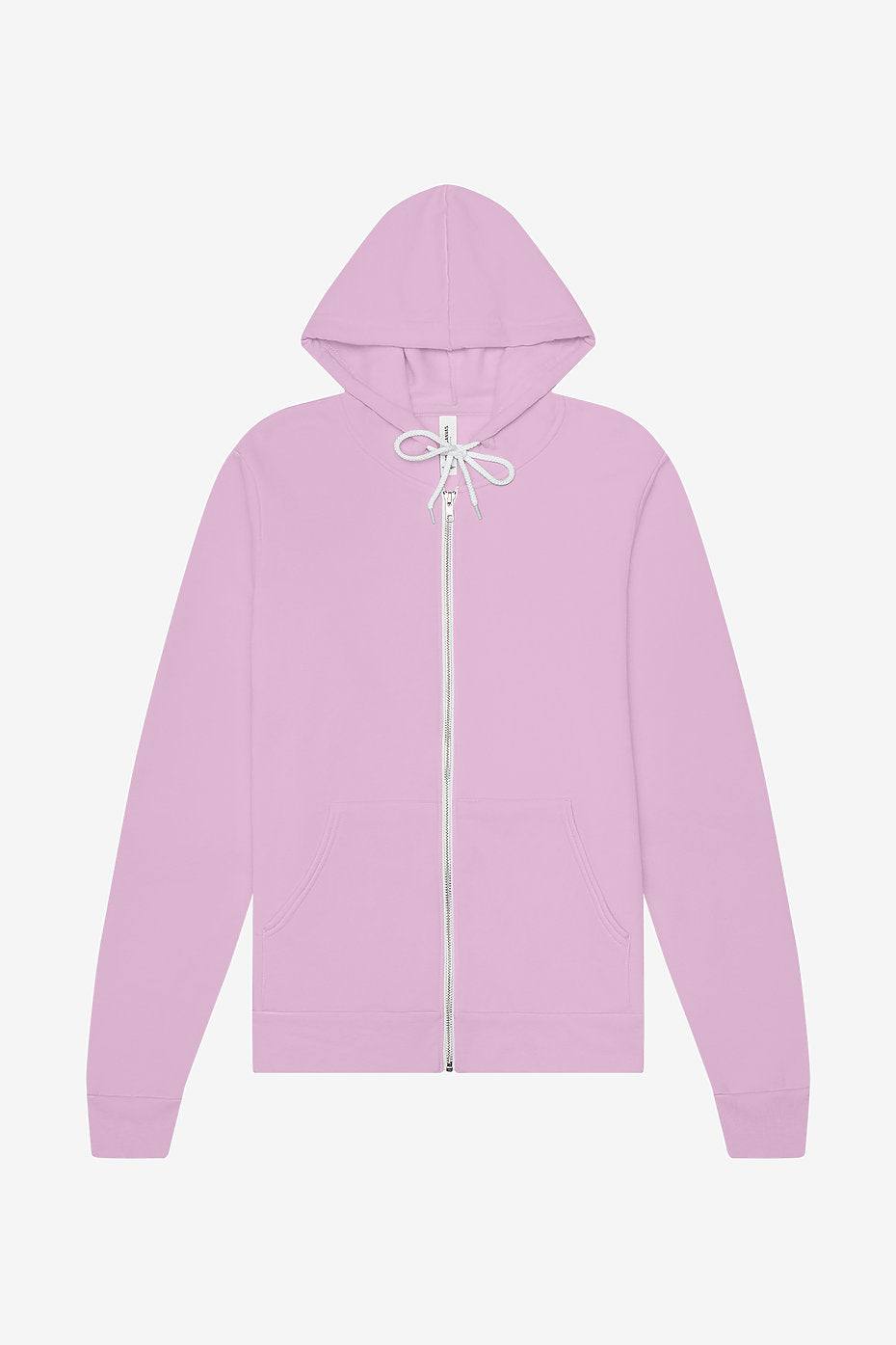 Unisex Sponge Fleece Full-Zip Hoodie  Bella+Canvas  3739  MEDIUM & LARGE