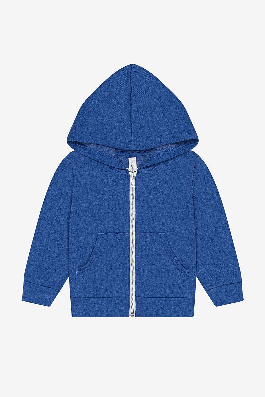 Toddler Sponge Fleece Full Zip Hoodie  Bella+Canvas  3739T