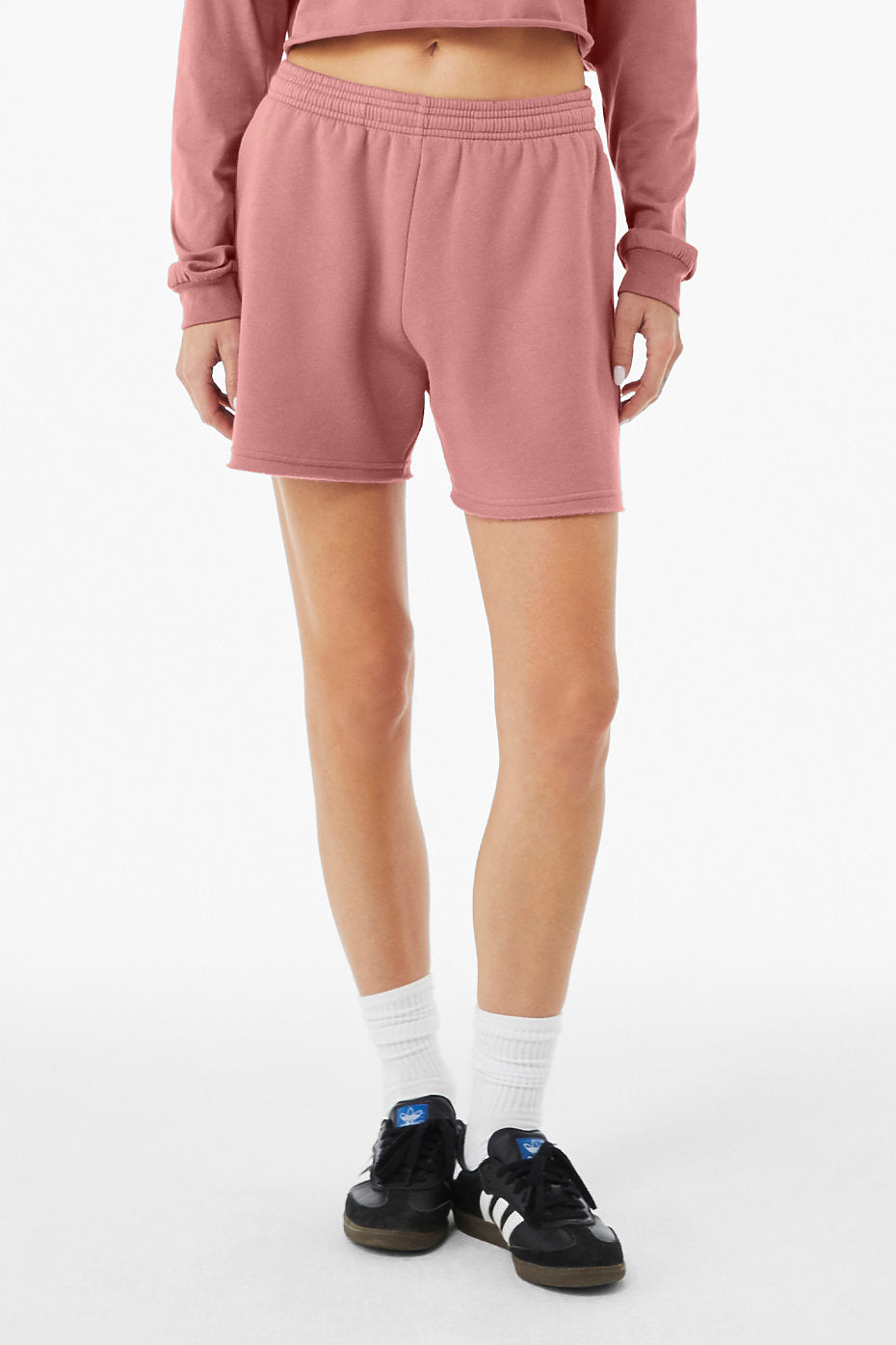 Women's Cutoff Sweatshort Bella+Canvas 3787