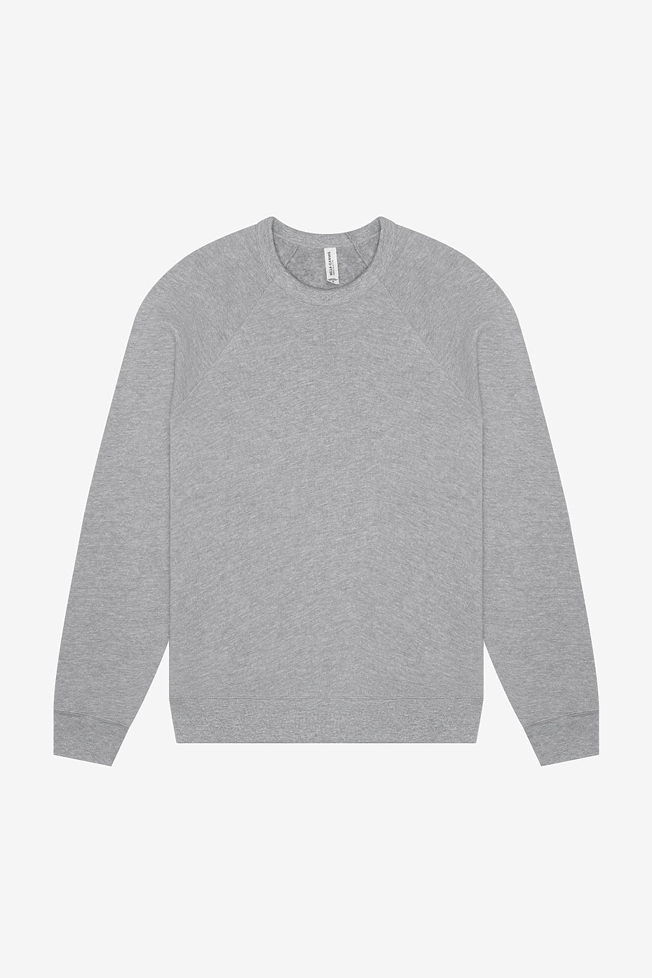 Unisex Sponge Fleece Raglan Sweatshirt Bella+Canvas 3901  LARGE & X-LARGE