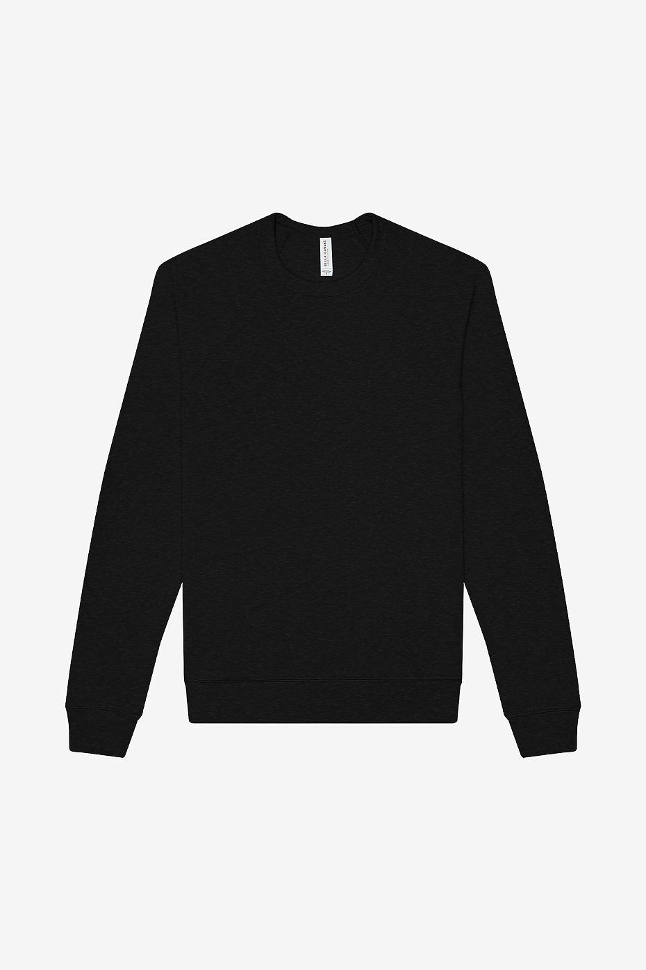 Unisex Sponge Fleece Raglan Sweatshirt Bella+Canvas 3901  LARGE & X-LARGE