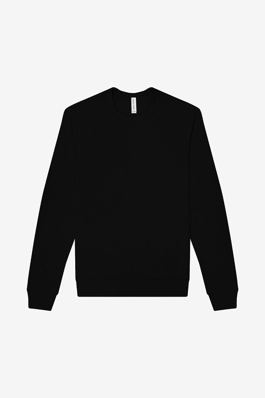 Unisex Sponge Fleece Raglan Sweatshirt Bella+Canvas 3901  LARGE & X-LARGE