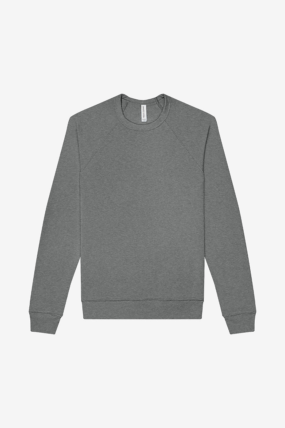 Unisex Sponge Fleece Raglan Sweatshirt Bella+Canvas 3901  LARGE & X-LARGE