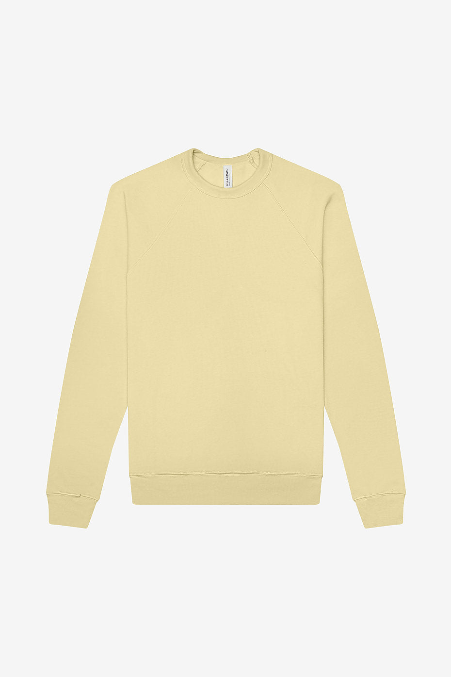 Unisex Sponge Fleece Raglan Sweatshirt Bella+Canvas 3901  LARGE & X-LARGE