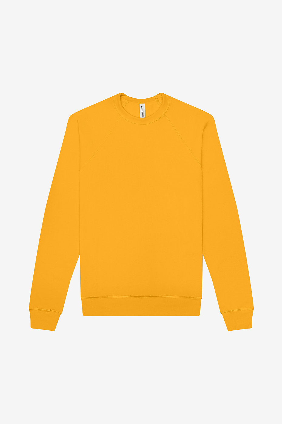 Unisex Sponge Fleece Raglan Sweatshirt Bella+Canvas 3901  LARGE & X-LARGE