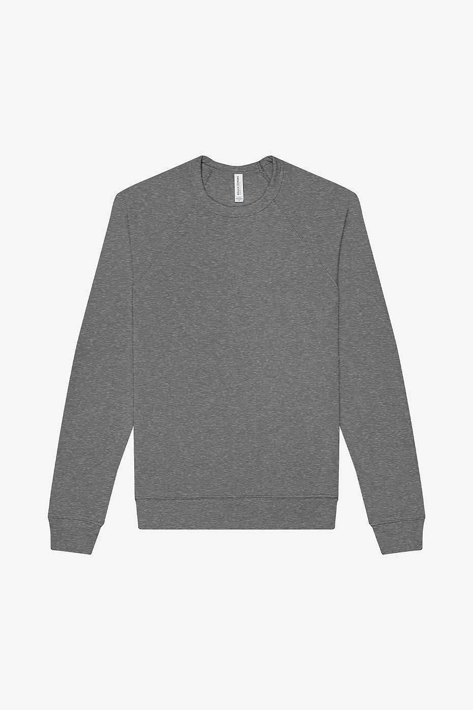 Unisex Sponge Fleece Raglan Sweatshirt Bella+Canvas 3901  LARGE & X-LARGE