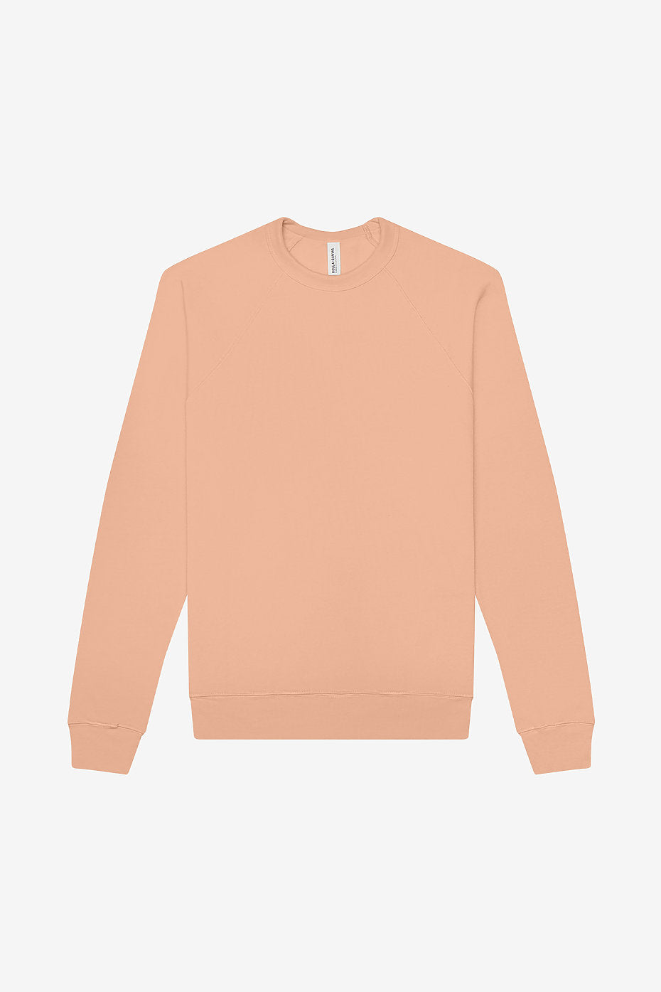 Unisex Sponge Fleece Raglan Sweatshirt Bella+Canvas 3901  LARGE & X-LARGE