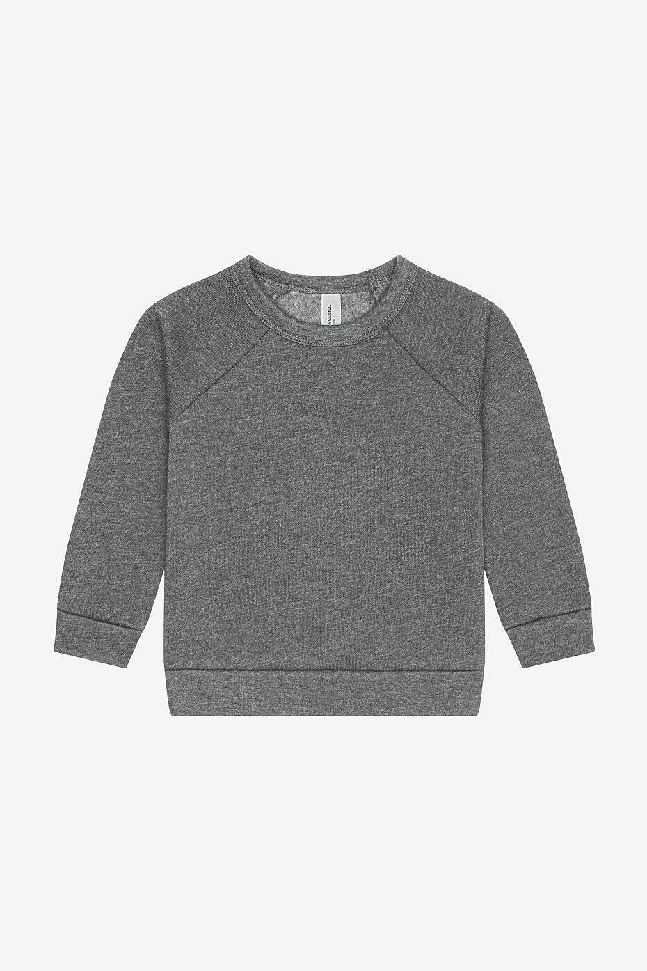 Toddler Sponge Fleece Raglan Sweatshirt  Bella+Canvas  3901T