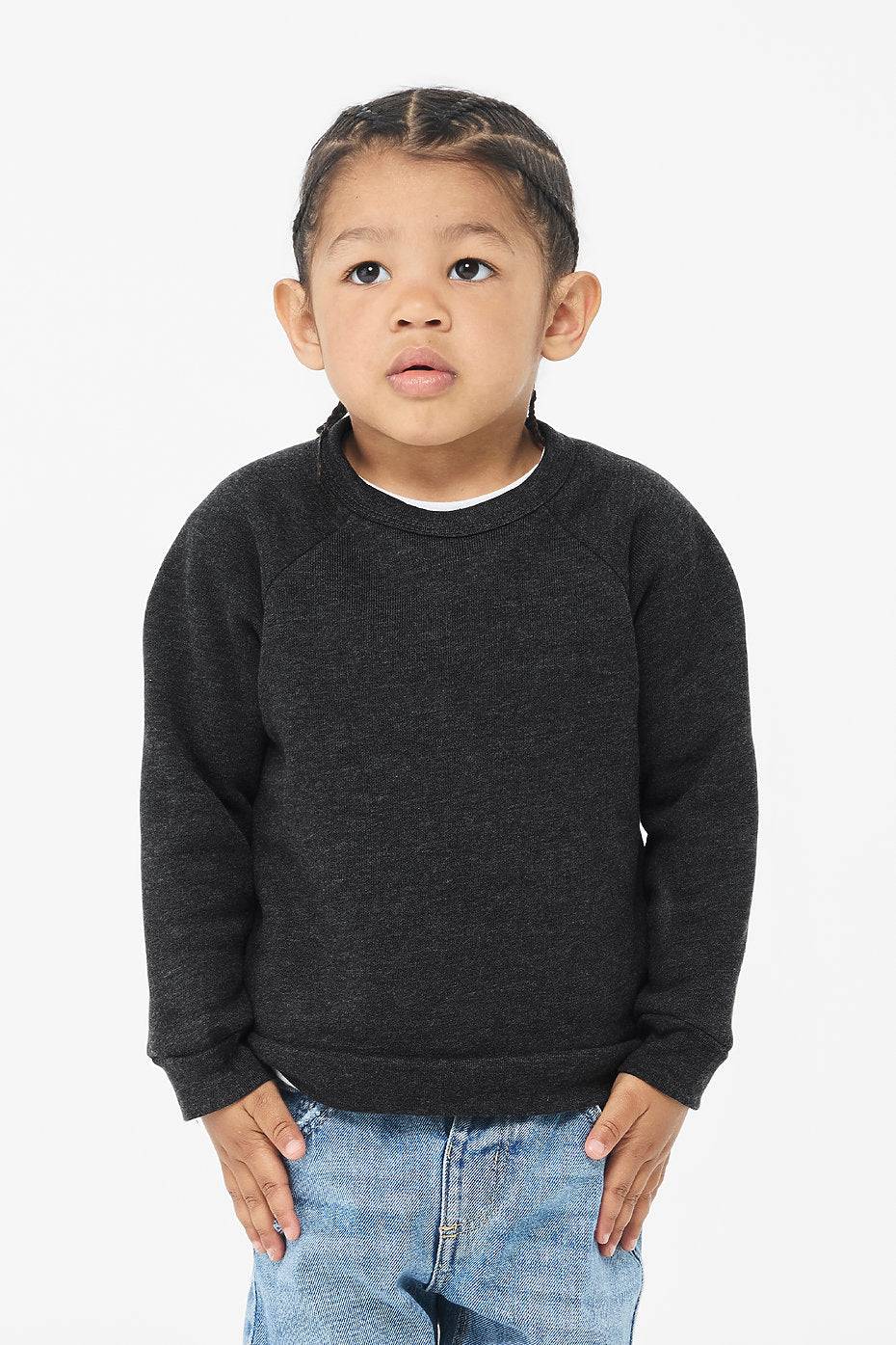 Toddler Sponge Fleece Raglan Sweatshirt  Bella+Canvas  3901T