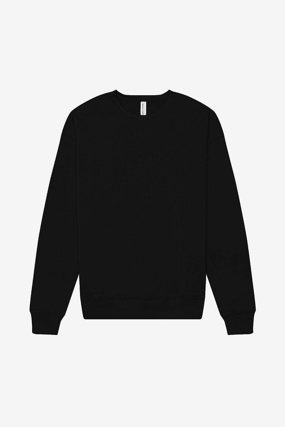 Unisex Sponge Fleece Drop Shoulder Sweatshirt  Bella+Canvas  3945 X-SMALL & SMALL