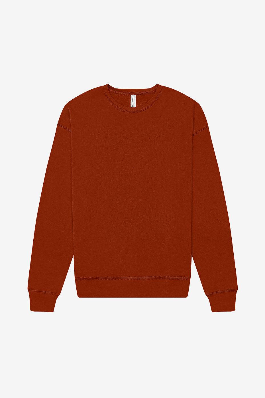 Unisex Sponge Fleece Drop Shoulder Sweatshirt  Bella+Canvas  3945 X-SMALL & SMALL