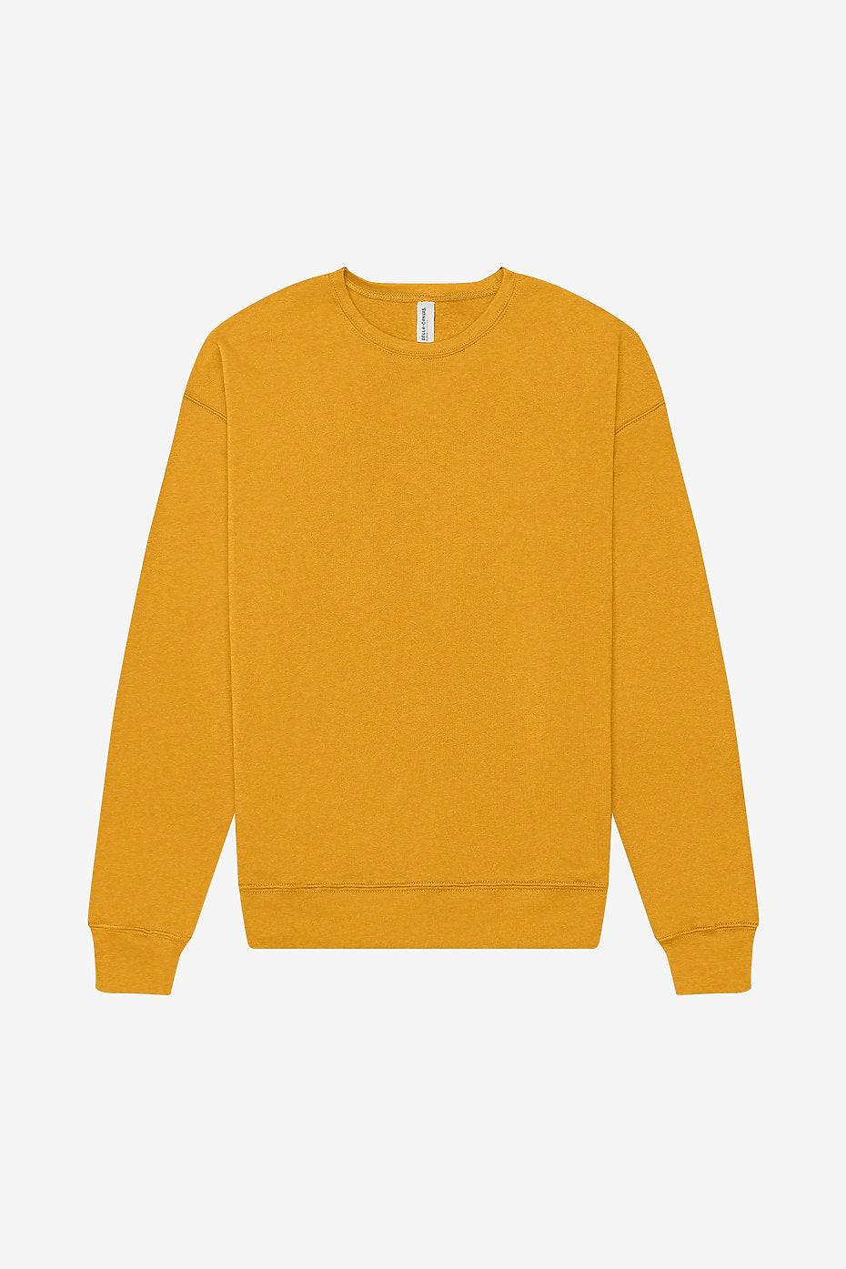 Unisex Sponge Fleece Drop Shoulder Sweatshirt  Bella+Canvas  3945 X-SMALL & SMALL