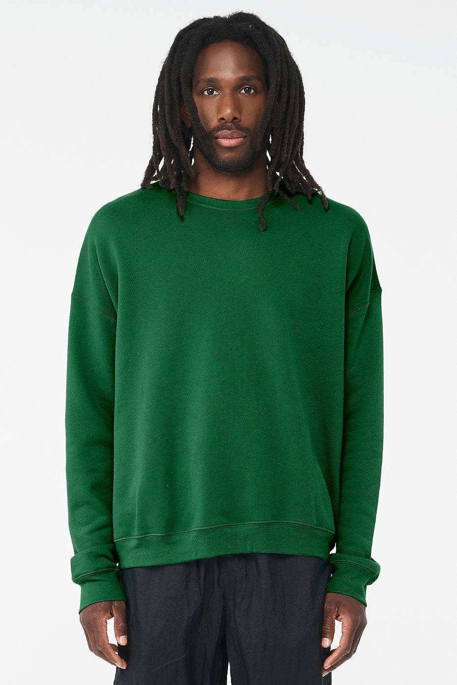 Unisex Sponge Fleece Drop Shoulder Sweatshirt  Bella+Canvas  3945 X-SMALL & SMALL