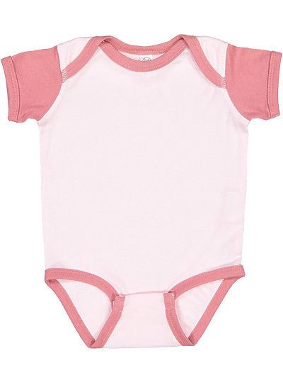 Infant Baby Rib Bodysuit  Rabbit Skins  4400  APPLE TO GOLD