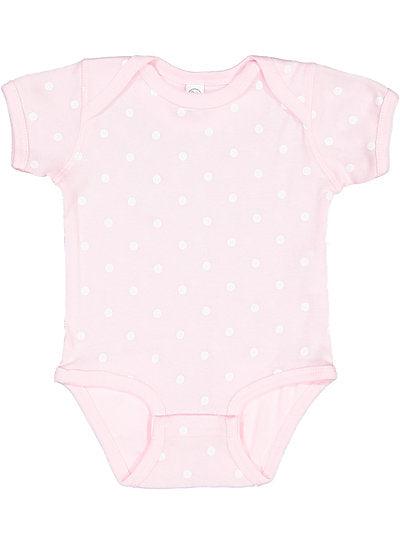 Infant Baby Rib Bodysuit  Rabbit Skins  4400  APPLE TO GOLD