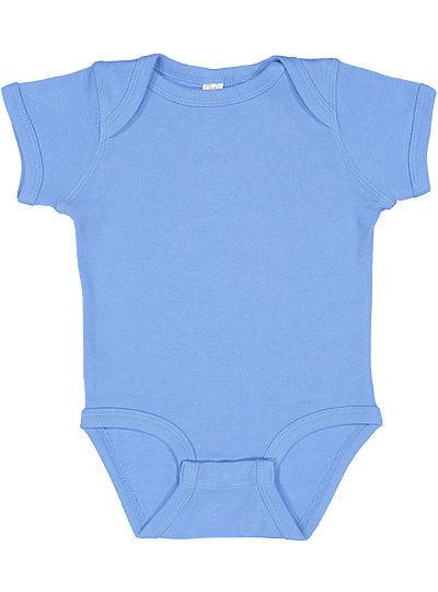 Infant Baby Rib Bodysuit  Rabbit Skins  4400  APPLE TO GOLD