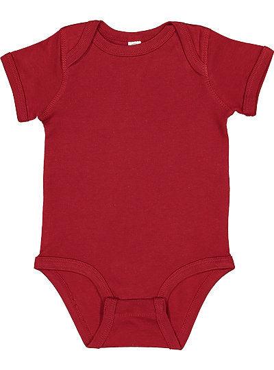 Infant Baby Rib Bodysuit  Rabbit Skins  4400  APPLE TO GOLD