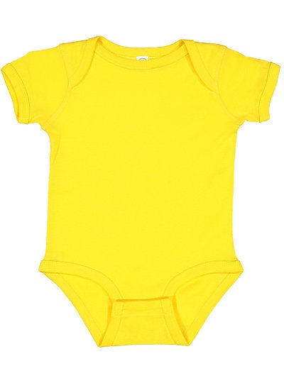 infant Baby Rib Bobysuit  Rabbit Skins  4400 (CONT'D)  NAVY to YELLOW