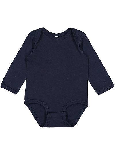 Infant Long Sleeve Jersey Bodysuit  Rabbit Skins  4421