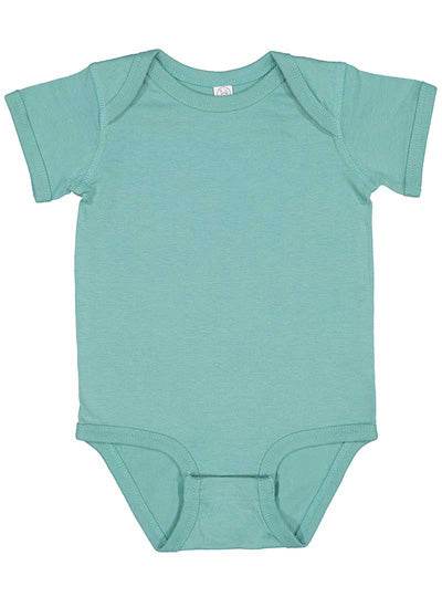 Infant Fine Jersey Bodysuit  Rabbit Skins  4424  (CONT'D)  ORANGE TO SALTWATER