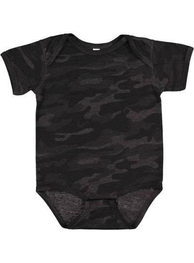 Infant Fine Jersey Bodysuit  Rabbit Skins  4424  (CONT'D)  SANGRIA BLACKOUT TO VINTAGE DENIM