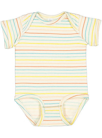 Infant Fine Jersey Bodysuit  Rabbit Skins  4424  (CONT'D)  SANGRIA BLACKOUT TO VINTAGE DENIM