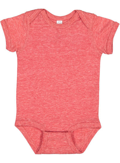 Infant Melange Jersey Bodysuit  4491