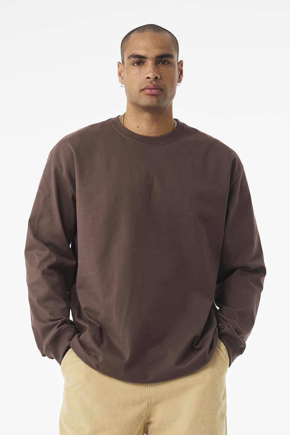 Unisex Heavyweight Long Sleeve Tee Bella+Canvas 4651
