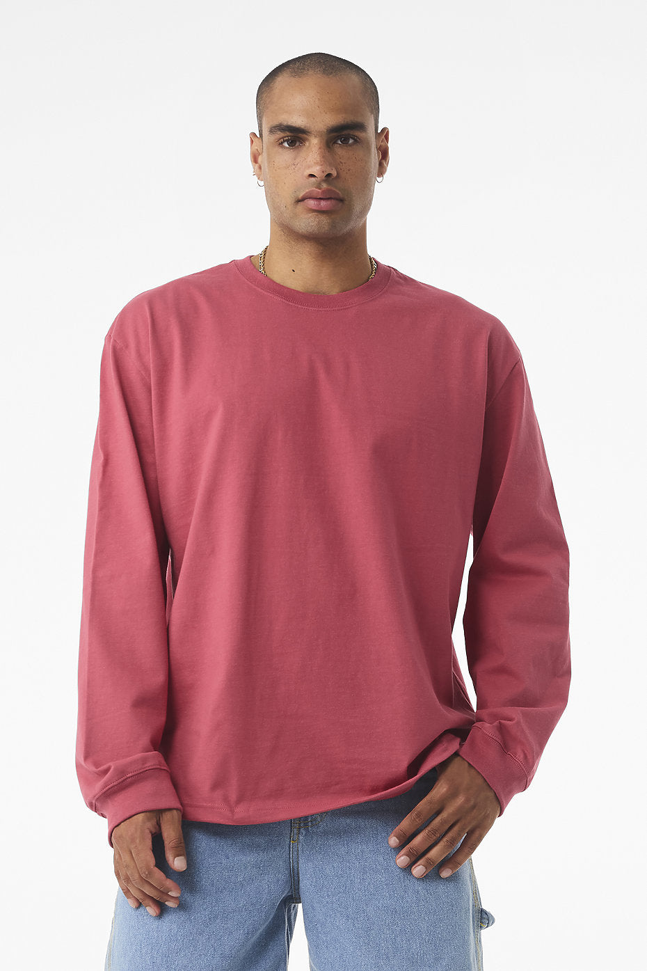 Unisex Heavyweight Long Sleeve Tee Bella+Canvas 4651