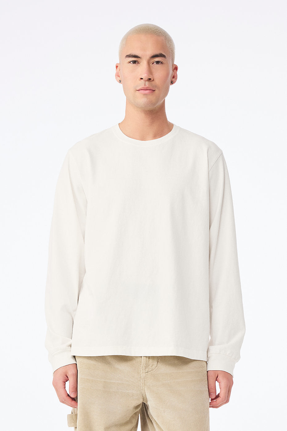 Unisex Heavyweight Garment Dye Long Sleeve Tee  Bella+Canvas  4851GD