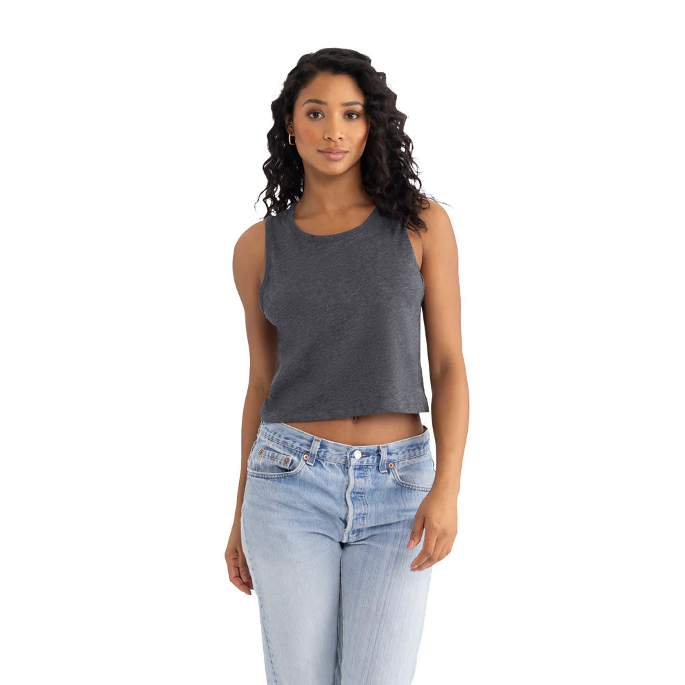 5083 Women's Festival Cropped Tank  Next Level