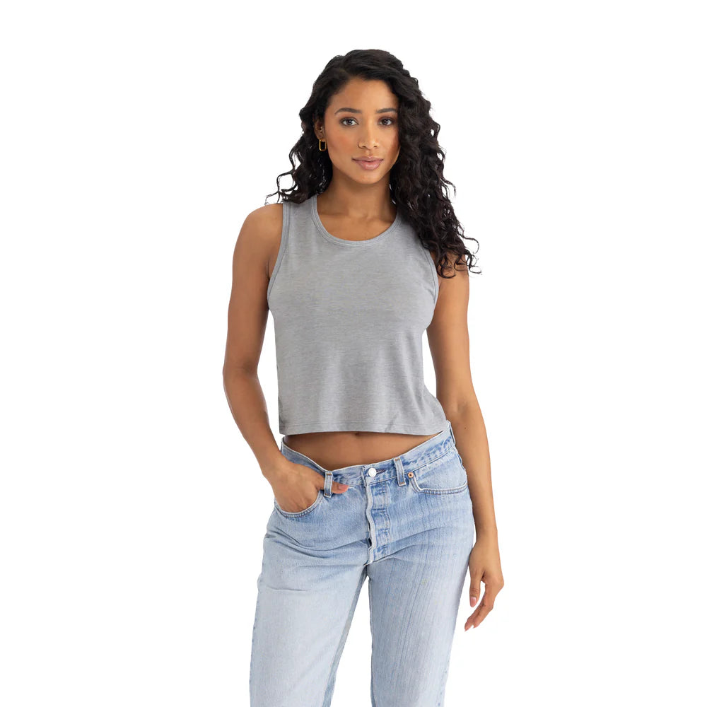 5083 Women's Festival Cropped Tank  Next Level