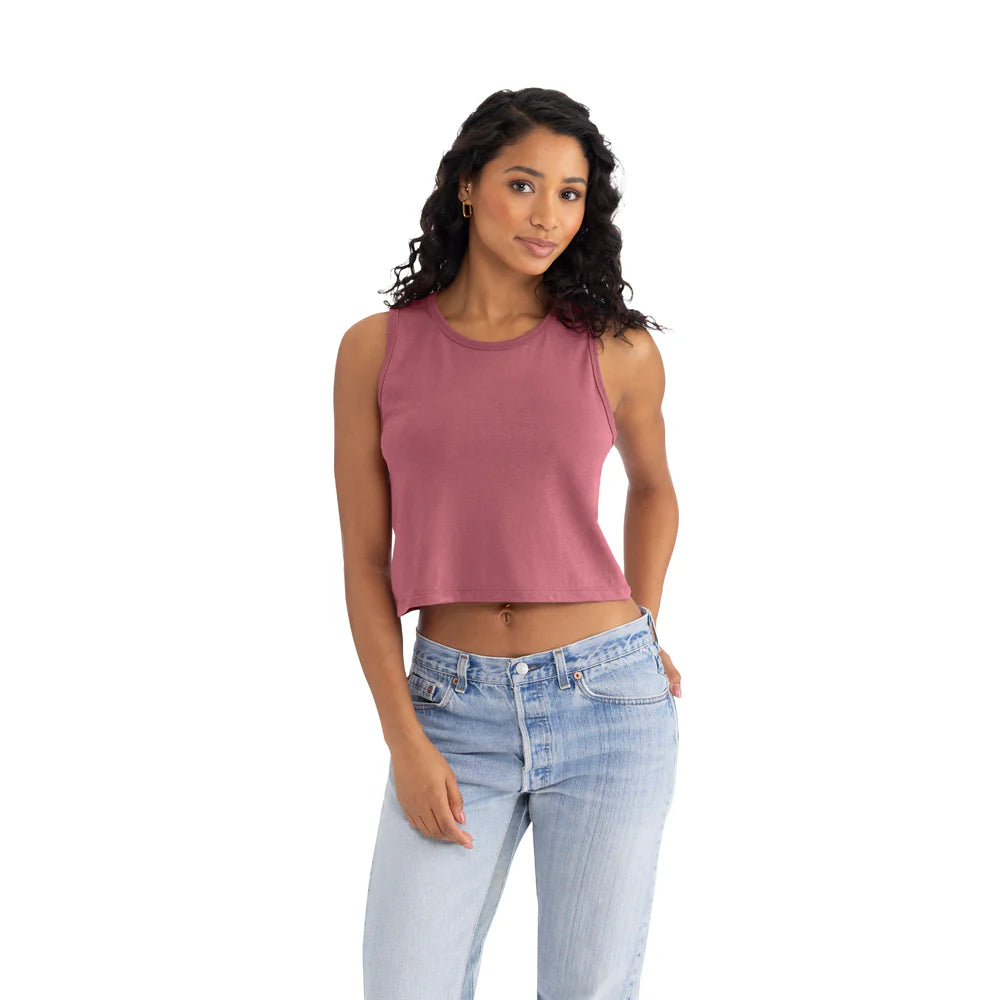 5083 Women's Festival Cropped Tank  Next Level