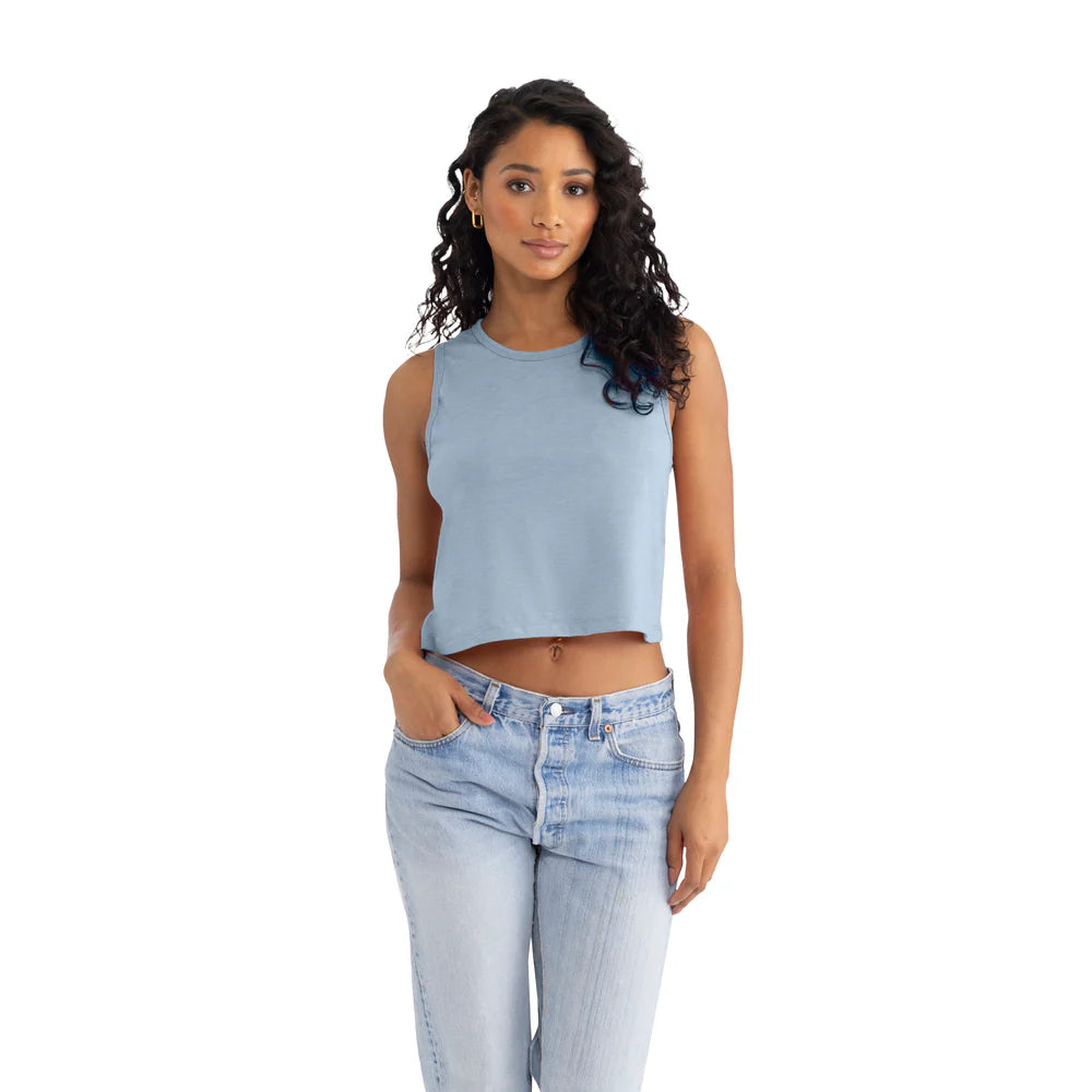 5083 Women's Festival Cropped Tank  Next Level