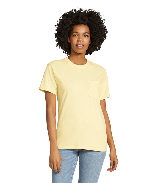 Comfort Colors Heavyweight Adult Pocket T-Shirt  6030   SMALL