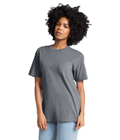 Comfort Colors Heavyweight Adult Pocket T-Shirt  6030   SMALL